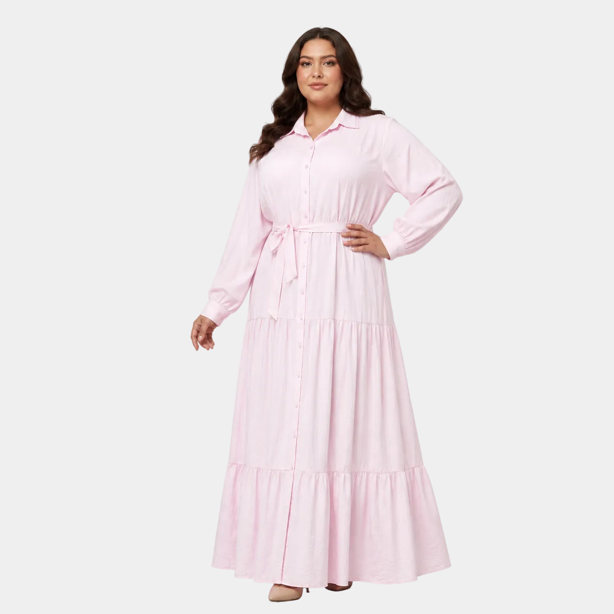 Robe Elora Rose Délicat- Chic & Confort