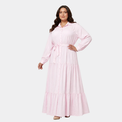 Robe Elora Rose Délicat- Chic & Confort