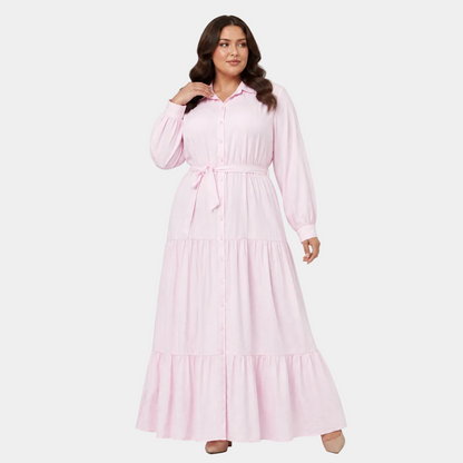 Robe Elora Rose Délicat- Chic & Confort