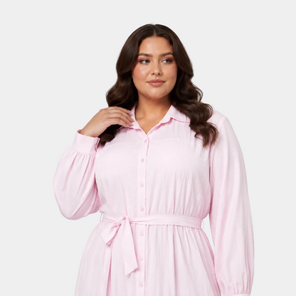Robe Elora Rose Délicat- Chic & Confort