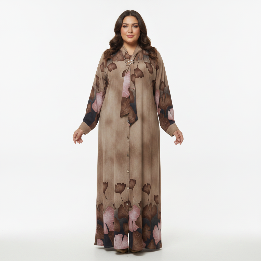 Robe Velia - Longue Fleurie Élégante